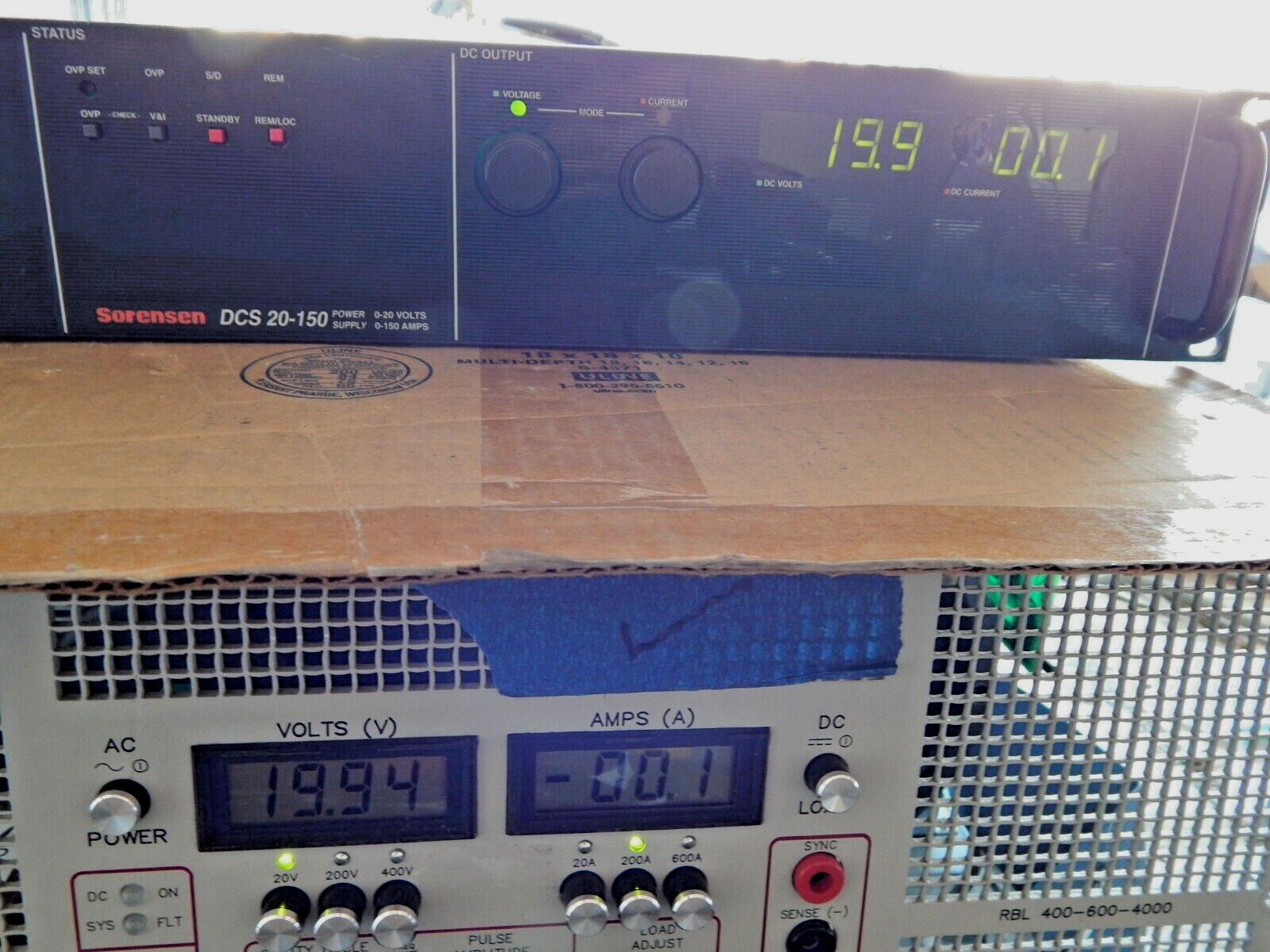 Sorensen DCS 20-150 Programmable DC Power Supply Sorensen DCS 20-150 Programmable DC Power Supply